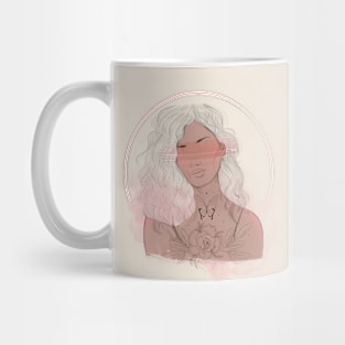 Floral Girl Mug